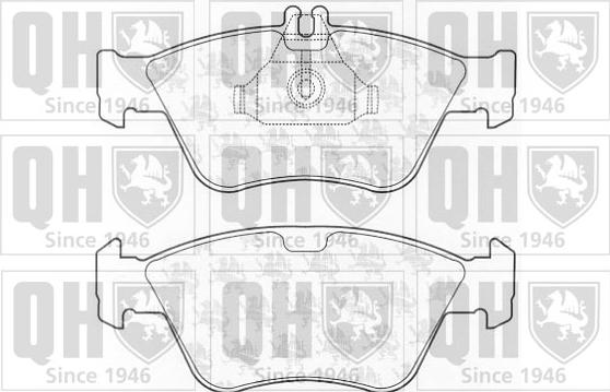 Quinton Hazell BP919 - Bremžu uzliku kompl., Disku bremzes www.autospares.lv