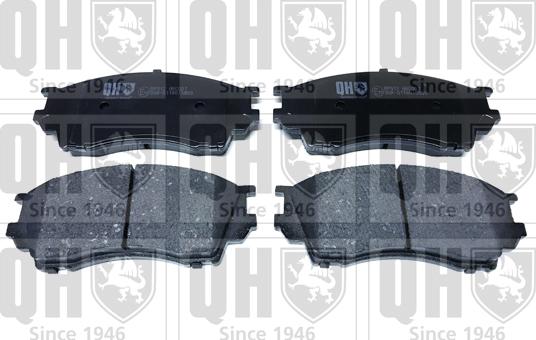 Quinton Hazell BP912 - Brake Pad Set, disc brake www.autospares.lv