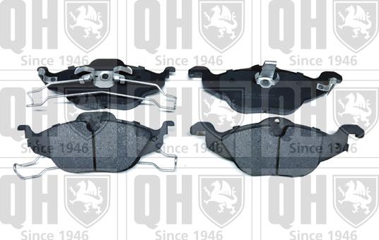 Quinton Hazell BP983 - Brake Pad Set, disc brake www.autospares.lv