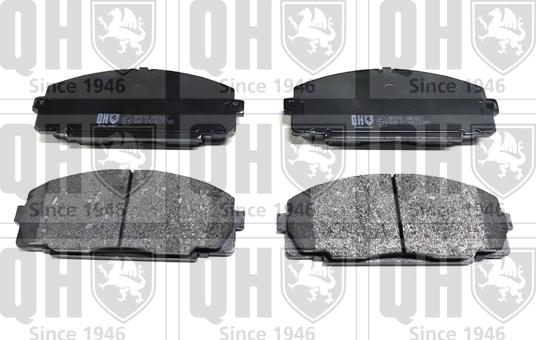 Quinton Hazell BP970 - Brake Pad Set, disc brake www.autospares.lv