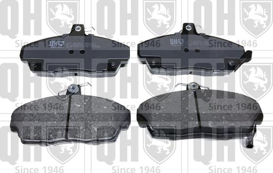 Quinton Hazell BP452 - Brake Pad Set, disc brake www.autospares.lv