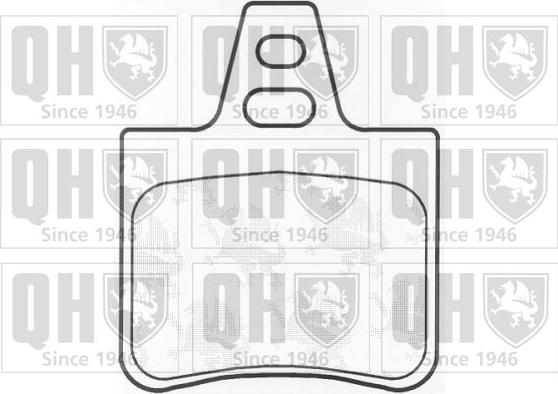 Quinton Hazell BP474 - Bremžu uzliku kompl., Disku bremzes www.autospares.lv