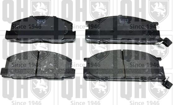 Quinton Hazell BP590 - Brake Pad Set, disc brake www.autospares.lv