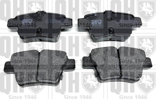 Quinton Hazell BP1675 - Brake Pad Set, disc brake www.autospares.lv