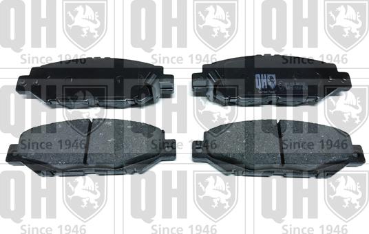 Quinton Hazell BP1169 - Brake Pad Set, disc brake www.autospares.lv