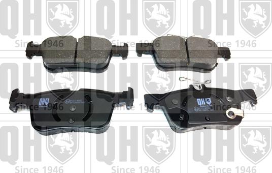 Quinton Hazell BP1873 - Brake Pad Set, disc brake www.autospares.lv