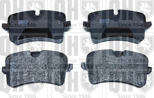 Quinton Hazell BP1749 - Brake Pad Set, disc brake www.autospares.lv