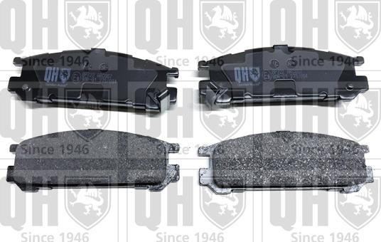 Quinton Hazell BP722 - Bremžu uzliku kompl., Disku bremzes www.autospares.lv