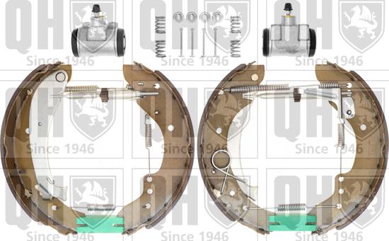 Quinton Hazell BS957K2 - Bremžu loku komplekts www.autospares.lv