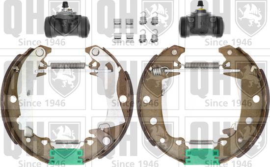 Quinton Hazell BS546K3 - Brake Shoe Set www.autospares.lv