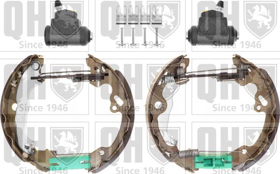 Quinton Hazell BS1052K2 - Brake Shoe Set www.autospares.lv