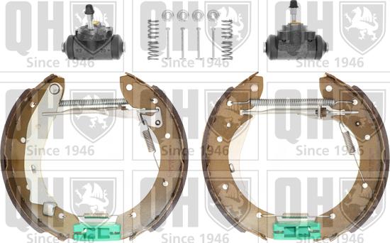 Quinton Hazell BS1004K2 - Brake Shoe Set www.autospares.lv