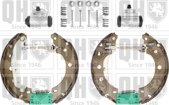 Quinton Hazell BS1034K1 - Bremžu loku komplekts www.autospares.lv