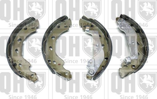 Quinton Hazell BS1121 - Комплект тормозных колодок, барабанные www.autospares.lv