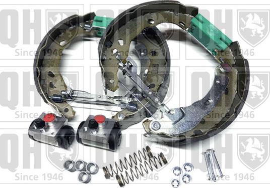 Quinton Hazell BS1200K3 - Brake Shoe Set www.autospares.lv