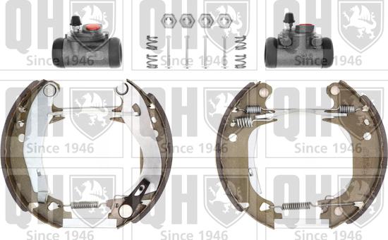 Quinton Hazell BS804K1 - Brake Shoe Set www.autospares.lv