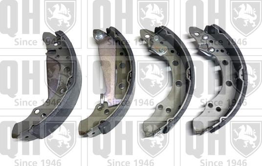 Quinton Hazell BS836 - Brake Shoe Set www.autospares.lv