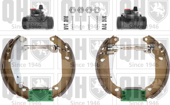 Quinton Hazell BS786K2 - Bremžu loku komplekts www.autospares.lv