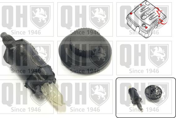 Quinton Hazell EM4449 - Motora vāks www.autospares.lv