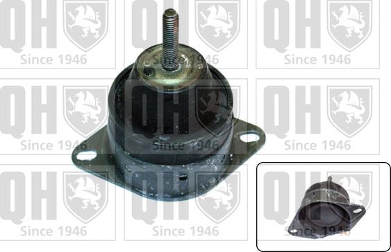 Quinton Hazell EM4332 - Подушка, опора, подвеска двигателя www.autospares.lv