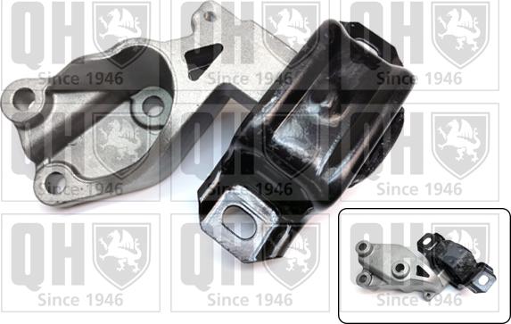 Quinton Hazell EM4740 - Подушка, опора, подвеска двигателя www.autospares.lv