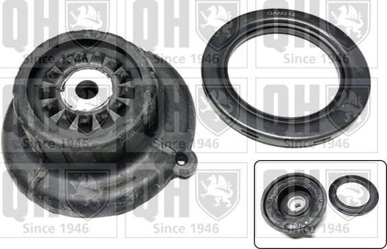 Quinton Hazell EMA6097 - Опора стойки амортизатора, подушка www.autospares.lv