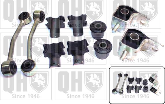 Quinton Hazell EMBK2258 - Repair Kit, stabilizer suspension www.autospares.lv