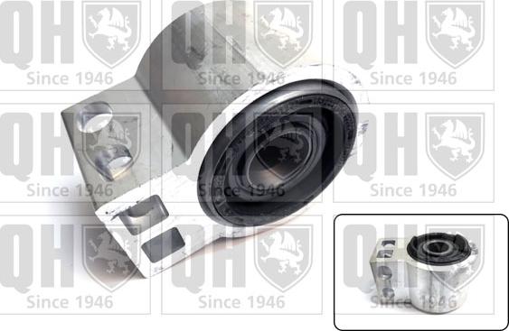 Quinton Hazell EMS8670 - Сайлентблок, рычаг подвески колеса www.autospares.lv