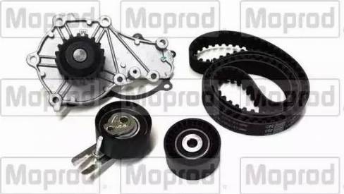 Quinton Hazell MBPK6450 - Водяной насос + комплект зубчатого ремня ГРМ www.autospares.lv