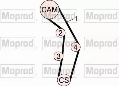 Quinton Hazell MBPK6252 - Water Pump & Timing Belt Set www.autospares.lv