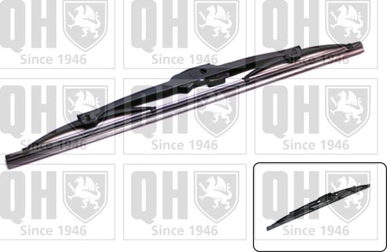 Quinton Hazell QTW013 - Stikla tīrītāja slotiņa www.autospares.lv