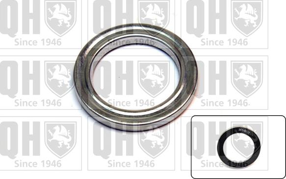 Quinton Hazell QAM138 - Rolling Bearing, suspension strut support mounting www.autospares.lv