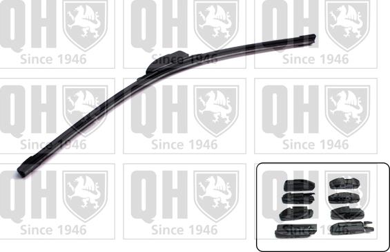 Quinton Hazell QAW024 - Wiper Blade www.autospares.lv