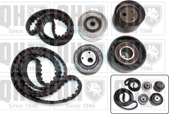 Quinton Hazell QBK443 - Timing Belt Set www.autospares.lv