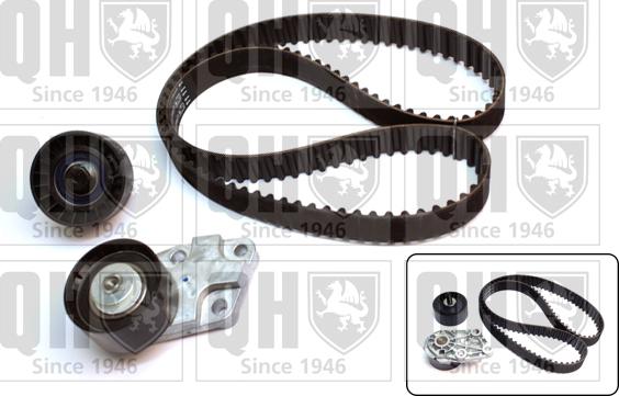 Quinton Hazell QBK460 - Комплект зубчатого ремня ГРМ www.autospares.lv