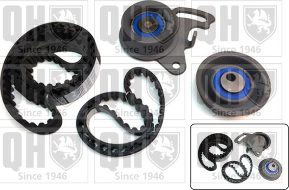 Quinton Hazell QBK418 - Timing Belt Set www.autospares.lv