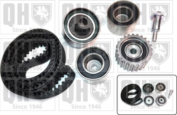 Quinton Hazell QBK555 - Timing Belt Set www.autospares.lv