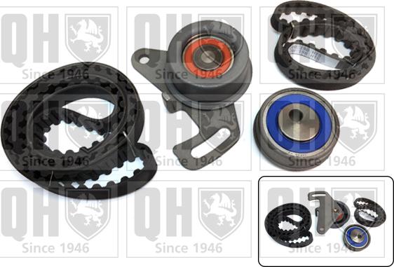 Quinton Hazell QBK553 - Timing Belt Set www.autospares.lv