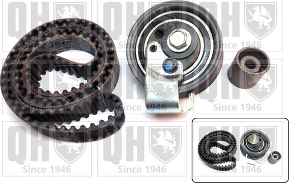 Quinton Hazell QBK568 - Комплект зубчатого ремня ГРМ www.autospares.lv