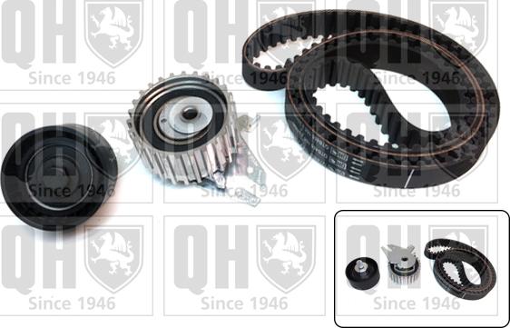 Quinton Hazell QBK587 - Timing Belt Set www.autospares.lv