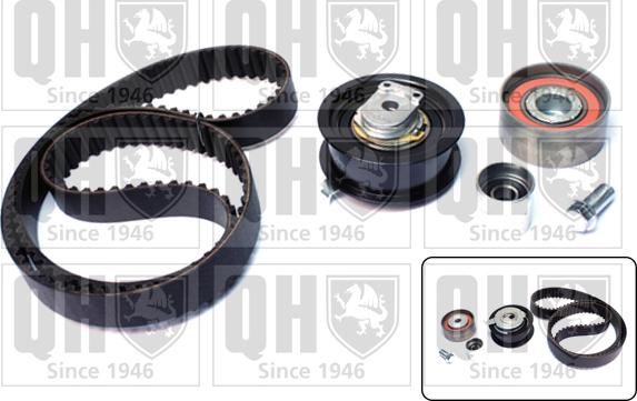 Quinton Hazell QBK699 - Timing Belt Set www.autospares.lv