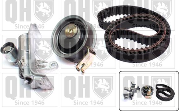 Quinton Hazell QBK641 - Timing Belt Set www.autospares.lv