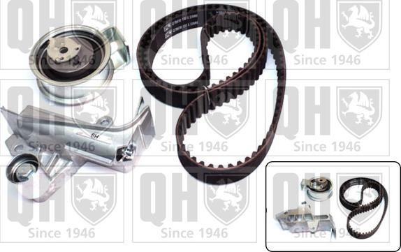 Quinton Hazell QBK642 - Timing Belt Set www.autospares.lv