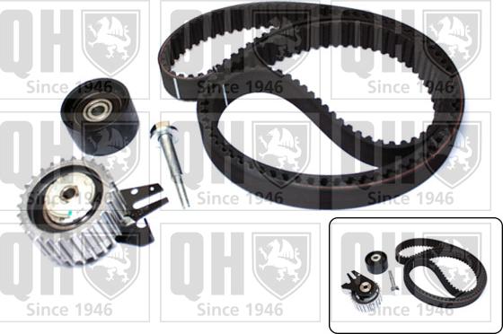 Quinton Hazell QBK659 - Комплект зубчатого ремня ГРМ www.autospares.lv