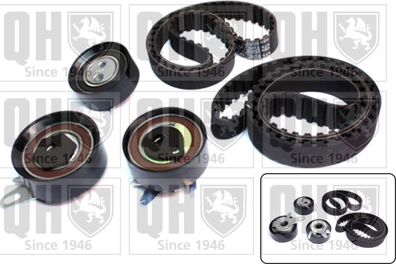 Quinton Hazell QBK650 - Timing Belt Set www.autospares.lv