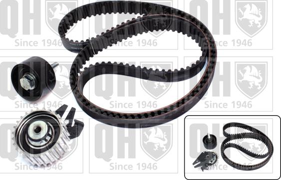 Quinton Hazell QBK658 - Комплект зубчатого ремня ГРМ www.autospares.lv