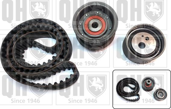 Quinton Hazell QBK614 - Комплект зубчатого ремня ГРМ www.autospares.lv