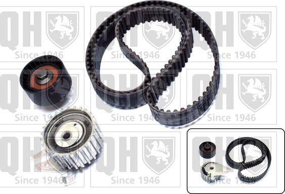 Quinton Hazell QBK610 - Комплект зубчатого ремня ГРМ www.autospares.lv