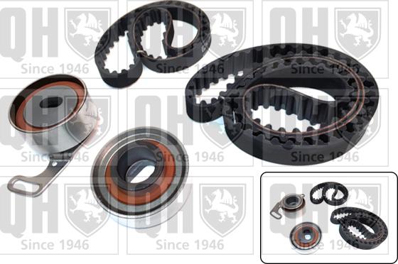 Quinton Hazell QBK612 - Комплект зубчатого ремня ГРМ www.autospares.lv