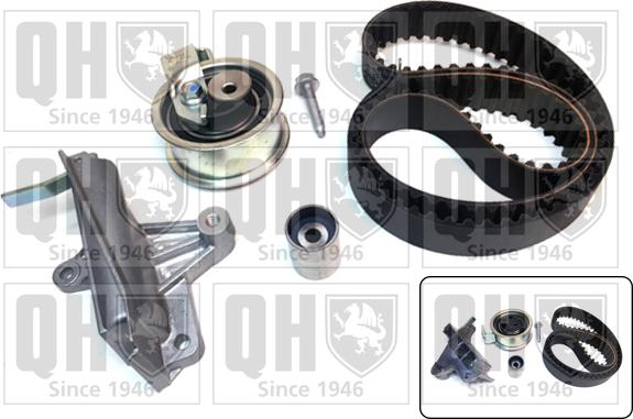 Quinton Hazell QBK688 - Комплект зубчатого ремня ГРМ www.autospares.lv